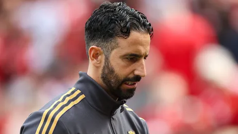 Ruben Amorim, treinador do Manchester United. (Foto: Matt McNulty/Getty Images)