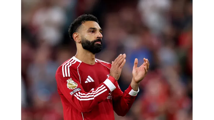 Salah é o craque do Liverpool. (Photo by Michael Steele/Getty Images)
