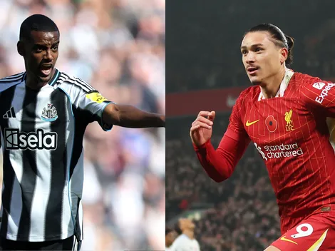 Alexander Isak marcou o triplo de gols do que Darwin Núnez, do Liverpool