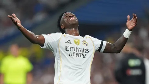 A trajetória de Vinicius Júnior no Real Madrid passou por uma reviravolta recente. (Photo by Angel Martinez/Getty Images)