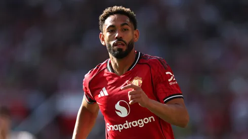 Matheus Cunha, do Manchester United, exerce papel de líder no vestiário. (Photo by Stu Forster/Getty Images)
