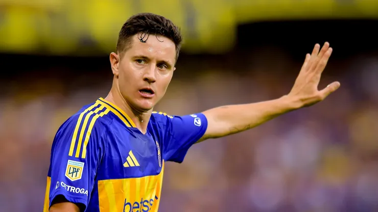 Ander Herrera em ação pelo Boca Juniors. Foto: Marcelo Endelli/Getty Images