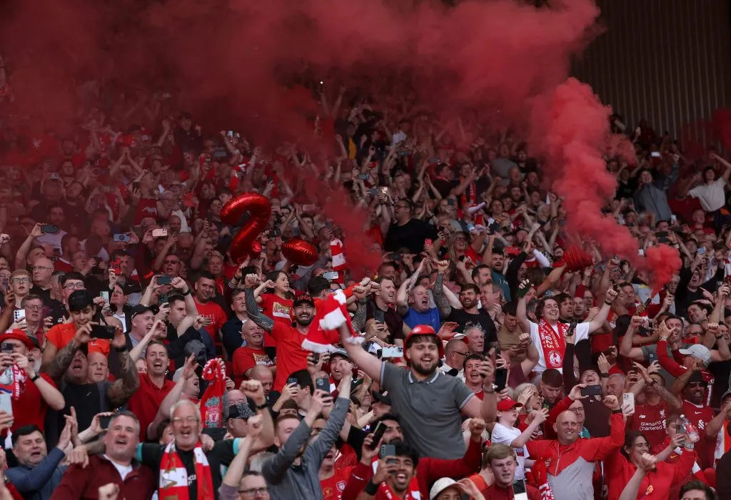 Anfield ficou em primeiro lugar na pesquisa do estádio com melhor atmosfera. (Foto: Carl Recine/Getty Images)