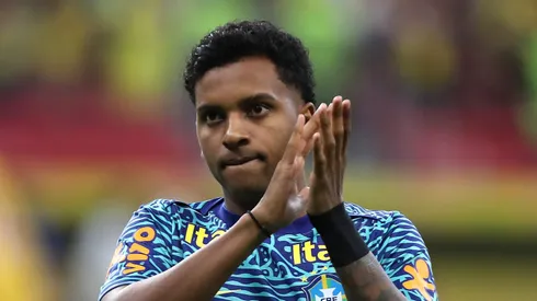 Agente de Rodrygo está em Londres. Foto: Wagner Meier/Getty Images