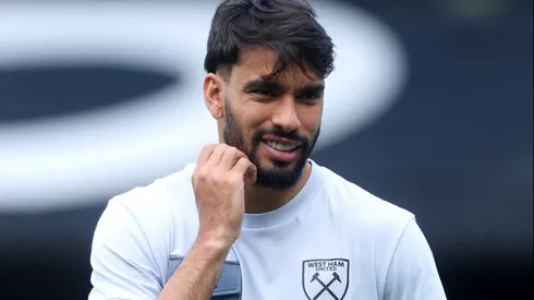 Lucas Paquetá dá sinais de insatisfação antes de West Ham x Chelsea e pode ser negociado. (Photo by Richard Pelham/Getty Images)