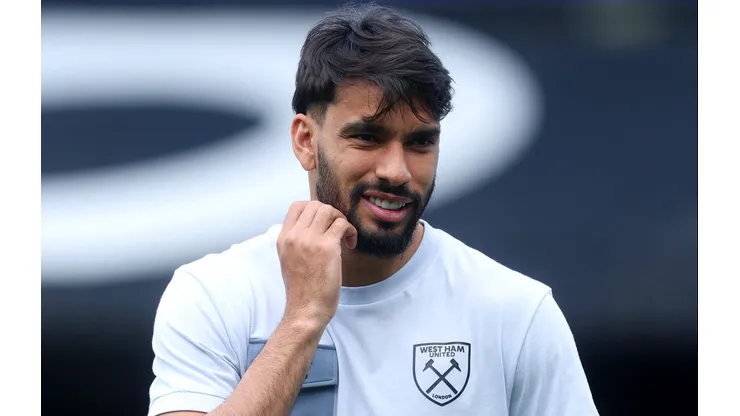 Lucas Paquetá dá sinais de insatisfação antes de West Ham x Chelsea e pode ser negociado. (Photo by Richard Pelham/Getty Images)