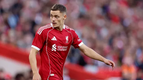 Florian Wirtz em ação pelo Liverpool. Foto: Carl Recine/Getty Images