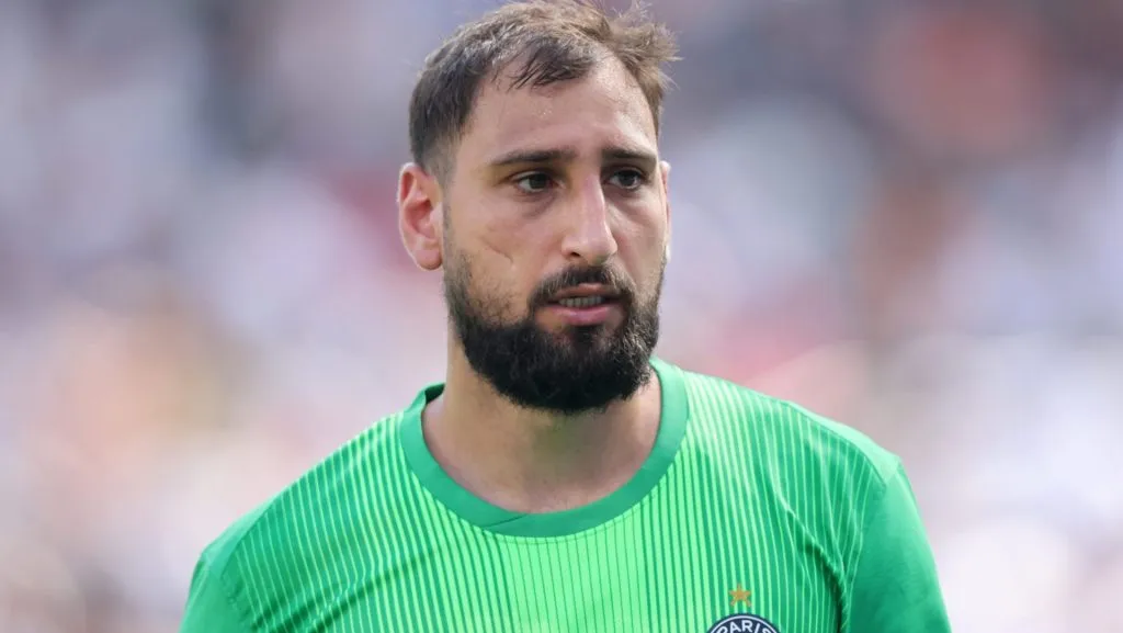 Donnarumma, goleiro do PSG. Ele tem negociações com o Manchester City