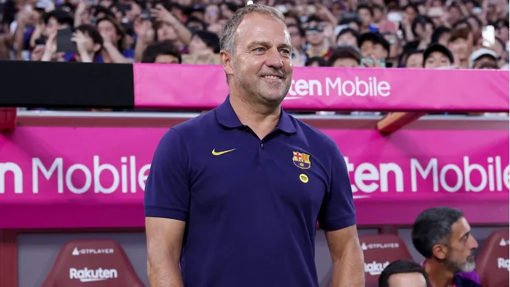 Barcelona recebe aval de Hansi Flick e encaminha empréstimos de Inaki Pena e Héctor Fort para o Como. (Photo by Paul Miller/Getty Images)