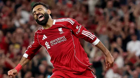 Mohamed Salah começou mais uma temporada pelo Liverpool já ampliando marcas e mirando feitos inéditos na Premier League. (Photo by Michael Steele/Getty Images)