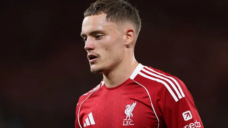 Florian Wirtz, jogador do Liverpool. (Foto: Michael Steele/Getty Images)