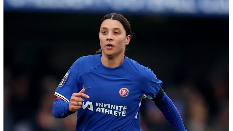 Sam Kerr, do Chelsea (Photo by Tom Dulat/Getty Images)