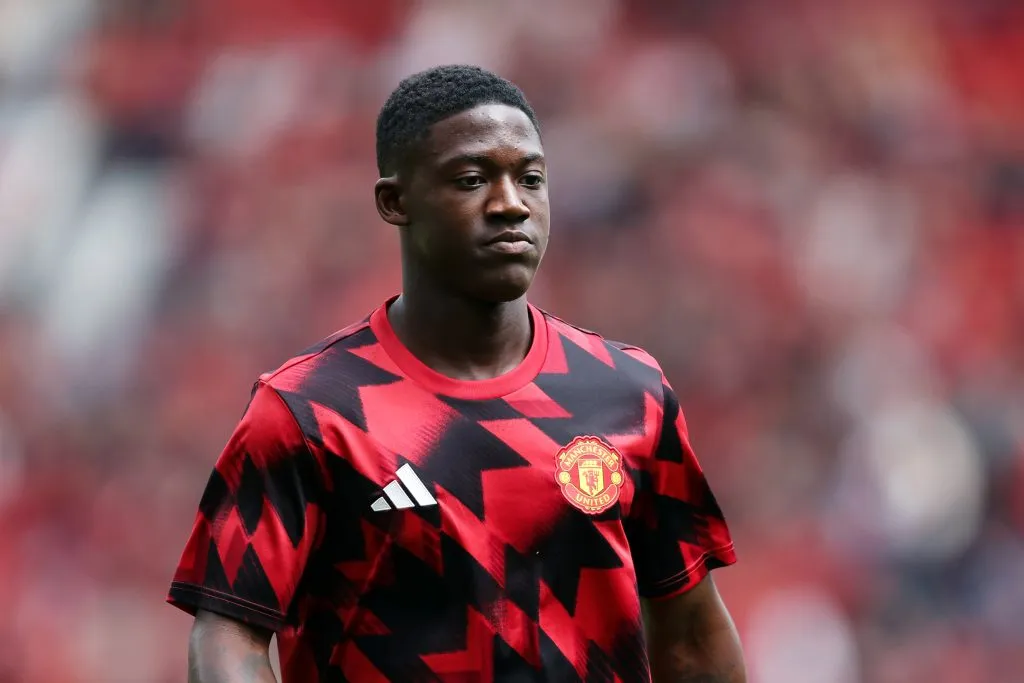 Kobbie Mainoo, volante do Manchester United