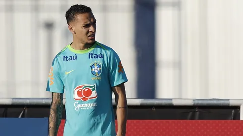 Antony na Seleção Brasileira. Foto: Miguel Schincariol