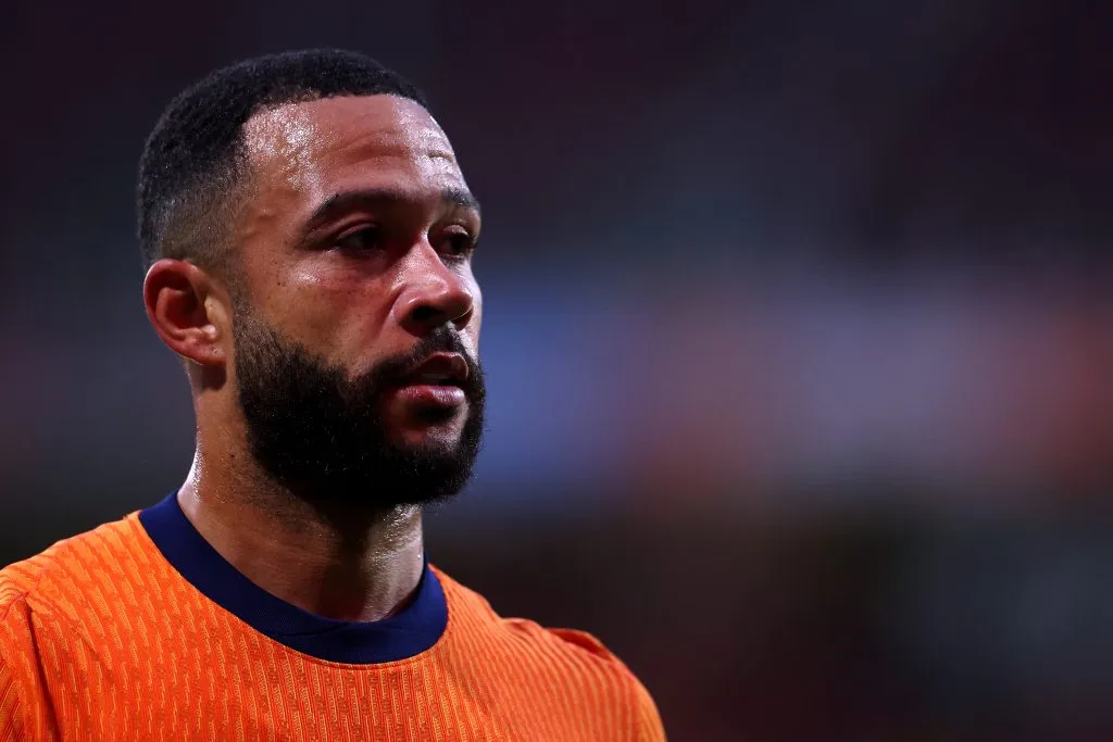 Memphis Depay: presença constante na seleção da Holanda – Photo by Dean Mouhtaropoulos/Getty Images