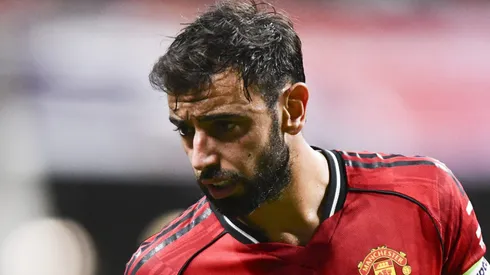 Bruno Fernandes é alvo do Al-Ittihad. Foto: AJ Reynolds/Getty Images