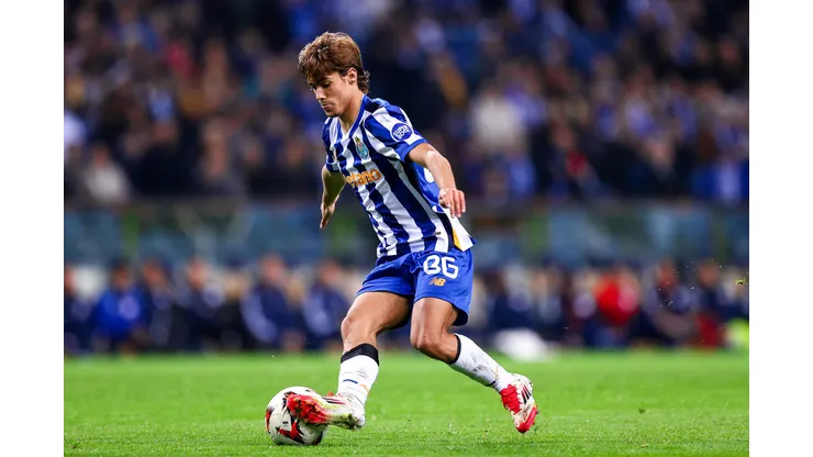 Rodrigo Mora, alvo do Atlético de Madrid. Foto: Diogo Cardoso/Getty Images
