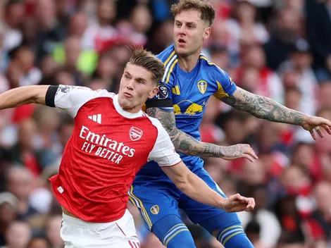 Gyökeres perde gol de maneira bizarra em Arsenal x Leeds