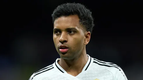 Rodrygo em jogo do Real Madrid. Foto: Angel Martinez