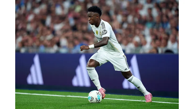 Vini Jr. em ação pelo Real Madrid. (Photo by Angel Martinez/Getty Images)