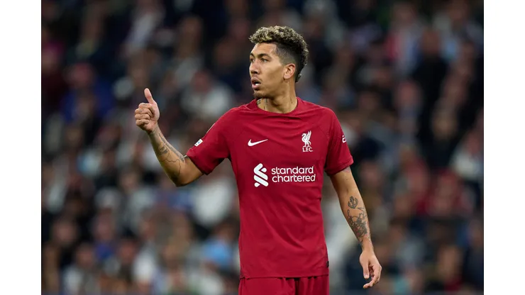 Firmino quando atuava pelo Liverpool. (Photo by Angel Martinez/Getty Images)