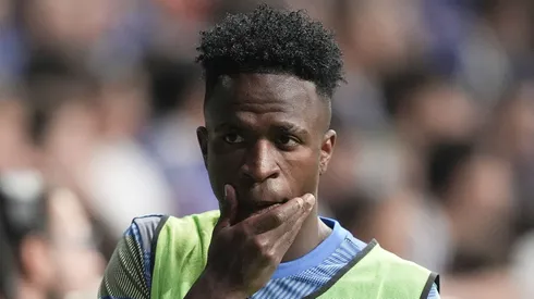 Xabi Alonso, do Real Madrid, explica preferência por Rodrygo a Vini contra o Oviedo. (Photo by Juan Manuel Serrano Arce/Getty Images)