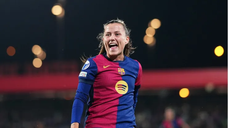 Claudia Pina, do Barcelona (Photo by Alex Caparros/Getty Images)