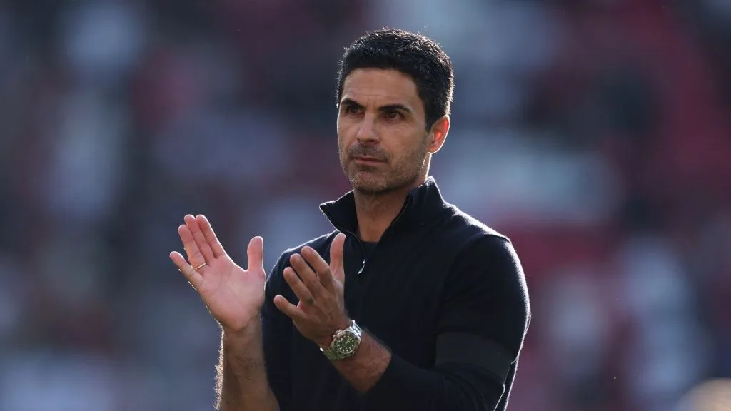 Arteta, técnico do Arsenal