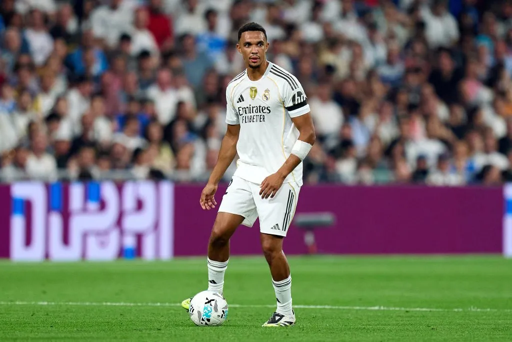 Arnold em jogo do Real Madrid. Foto: Angel Martinez/Getty Images