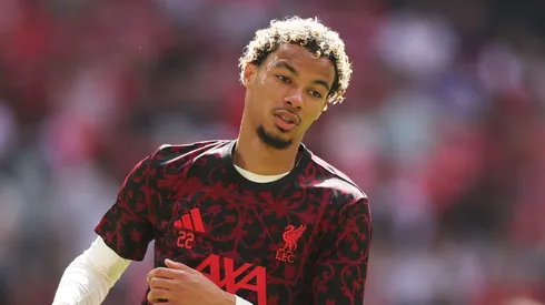 Ekitiké, do Liverpool, é o adversário mais perigoso para Eddie Howe. (Photo by Julian Finney/Getty Images)