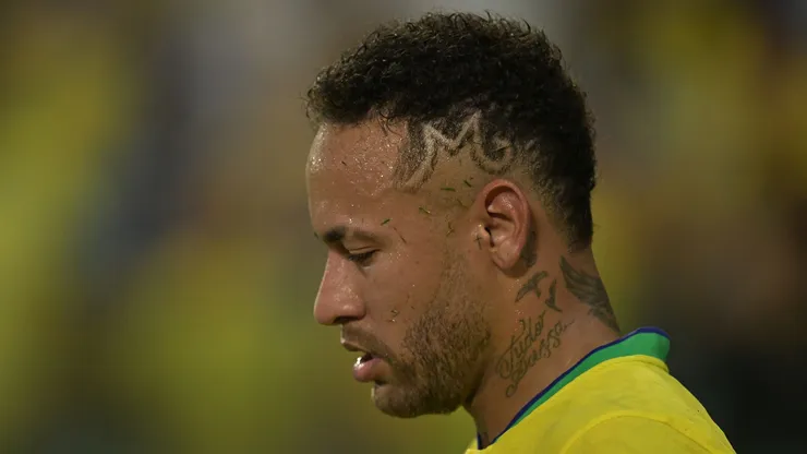 Neymar em ação pela Seleção durante Data Fifa de 2023 (Foto: Pedro Vilela/Getty Images)