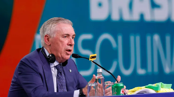 Carlo Ancelotti, técnico da Seleção Brasileira - Foto: @rafaelribeirorio l CBF