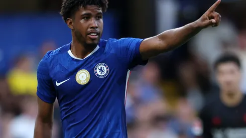 Andrey Santos, meio-campista do Chelsea. Foto: Eddie Keogh