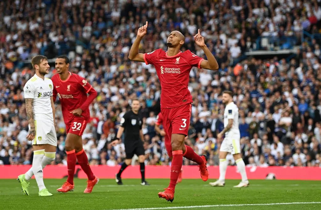 Fabinho nos tempos de Liverpool (Photo by Shaun Botterill/Getty Images)