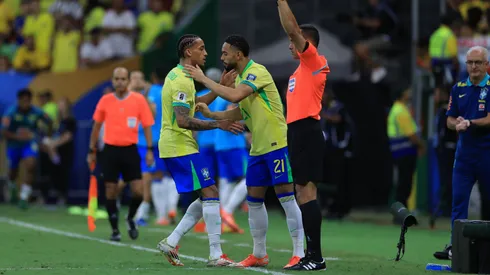 João Pedro e Matheus Cunha estiveram na última Data Fifa (Foto: Buda Mendes - Getty Images)