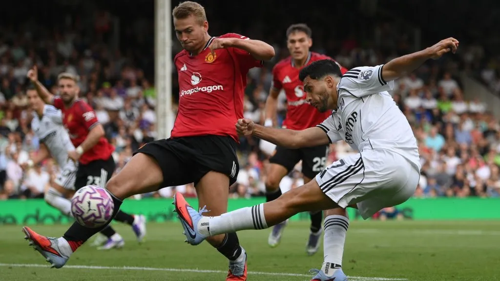 Fulham x Manchester United em choque da Premier League (Foto: Mike Hewitt/Getty Images)