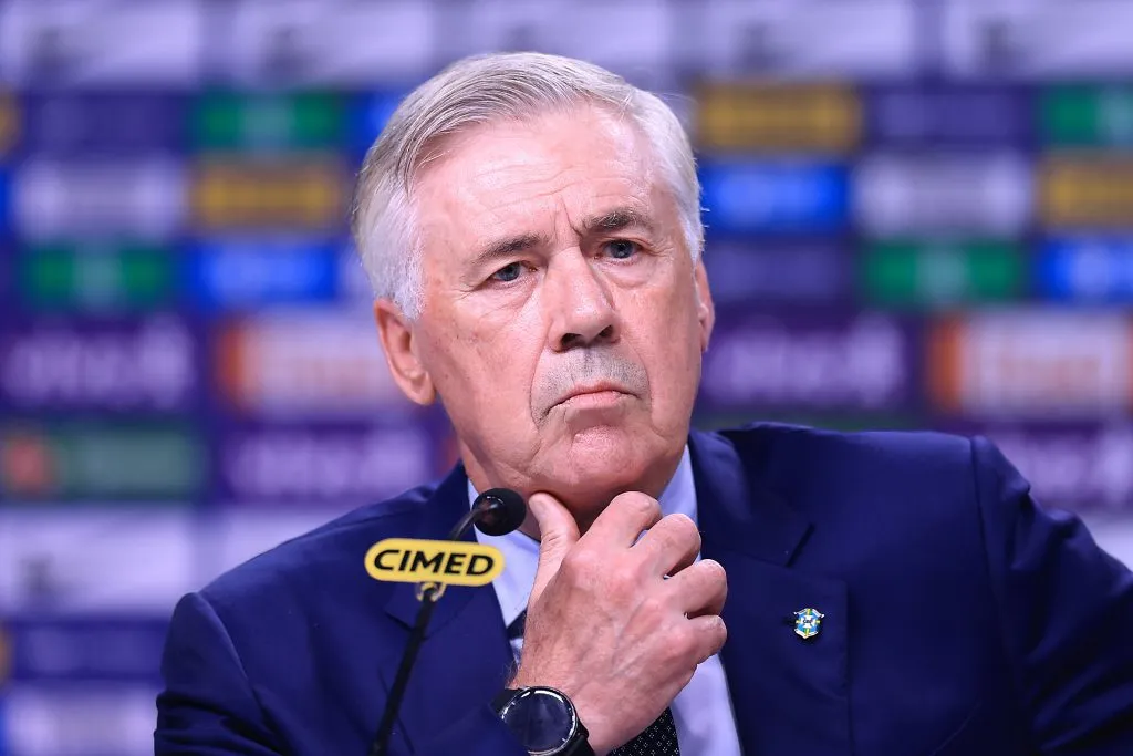 Ancelotti, técnico da Seleção Brasileira. (Photo by Buda Mendes/Getty Images)
