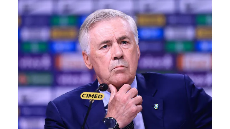 Ancelotti, técnico da Seleção Brasileira. (Photo by Buda Mendes/Getty Images)