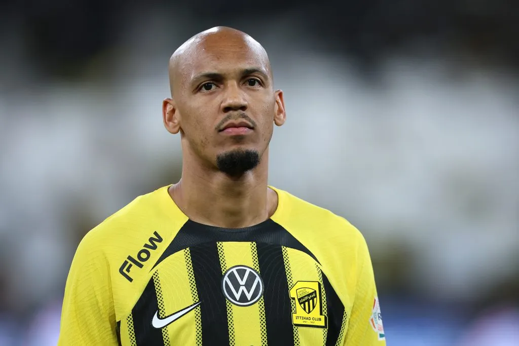 Fabinho, do Al-Ittihad – Photo by Yasser Bakhsh/Getty Images