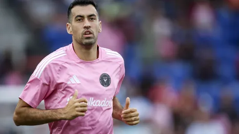 Sergio Busquets em ação pelo Inter Miami. (Photo by Ira L. Black/Getty Images)