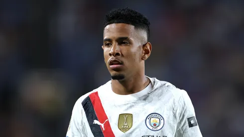 Savinho em ação pelo Manchester City. Foto: Francois Nel/Getty Images