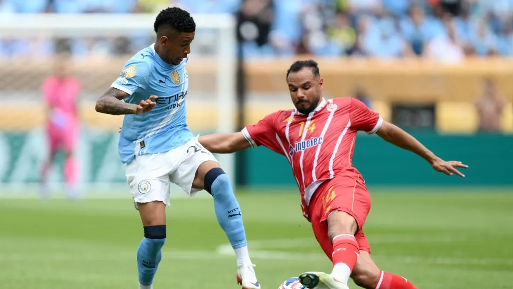 Savinho em ação no Mundial de Clubes. Foto: David Ramos/Getty Images