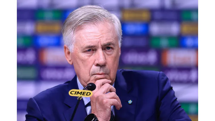 Ancelotti, técnico da Seleção Brasileira. (Photo by Buda Mendes/Getty Images)