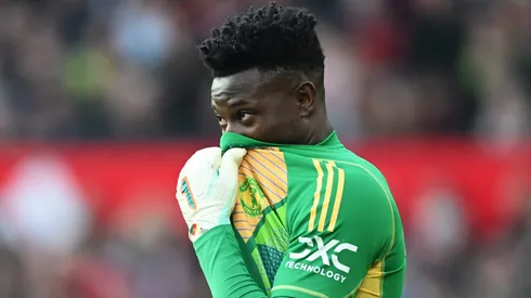 Manchester United pode ser eliminado por clube da quarta divisão inglesa após falha bizarra de Onana; Veja o vídeo. (Photo by Michael Regan/Getty Images)