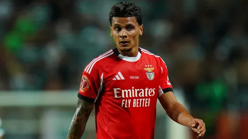 Hoje no Benfica, Richard Ríos é detonado pela torcida do Palmeiras após esquecer aniversário do clube. (Photo by Gualter Fatia/Getty Images)