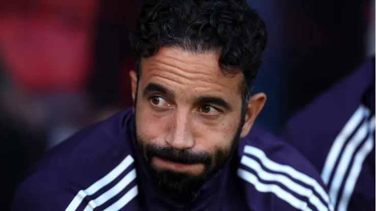 Ruben Amorim, treinador do Manchester United. (FOto: George Wood/Getty Images)