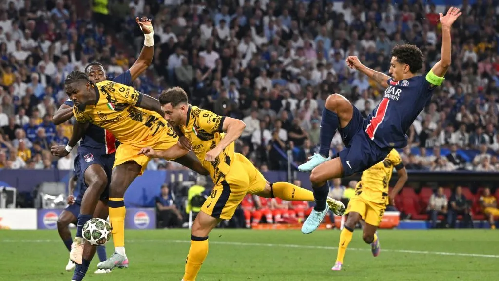 PSG e Inter de Milão fizeram a última final da Champions League (Foto: Stu Forster/Getty Images)