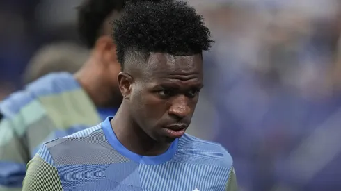 Manchester City aceita pagar R$ 948 milhões para tirar Vinicius Júnior do Real Madrid (Photo by Juan Manuel Serrano Arce/Getty Images)