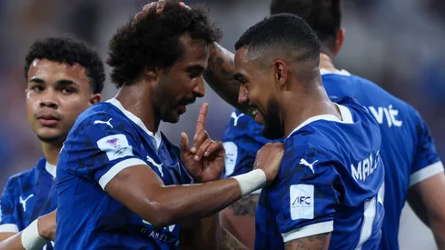 Jogadores do Al-Hilal (Foto: Yasser Bakhsh/Getty Images)