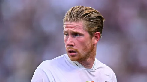 Kobbie Mainoo quer jogar ao lado de De Bruyne. Foto: Alessandro Sabattini/Getty Images